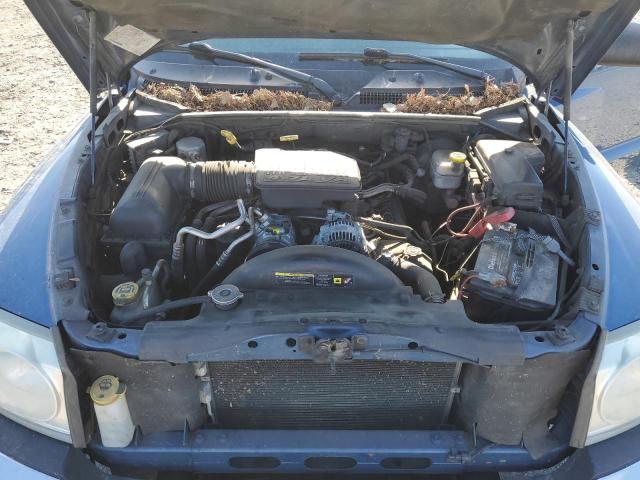 1D7HW48N75S310270 - 2005 DODGE DAKOTA QUAD SLT BLUE photo 11