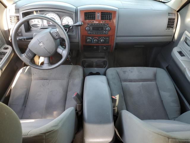 1D7HW48N75S310270 - 2005 DODGE DAKOTA QUAD SLT BLUE photo 8