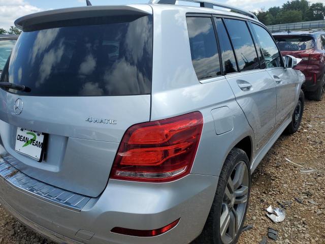 WDCGG8JB0EG221986 - 2014 MERCEDES-BENZ GLK 350 4MATIC SILVER photo 3