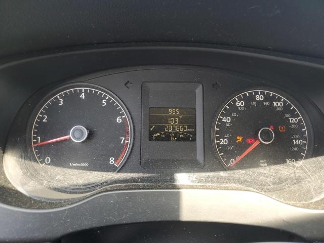 3VWDX7AJ8BM341642 - 2011 VOLKSWAGEN JETTA SE GRAY photo 9