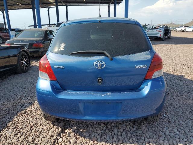 JTDJT4K36A5292977 - 2010 TOYOTA YARIS BLUE photo 6