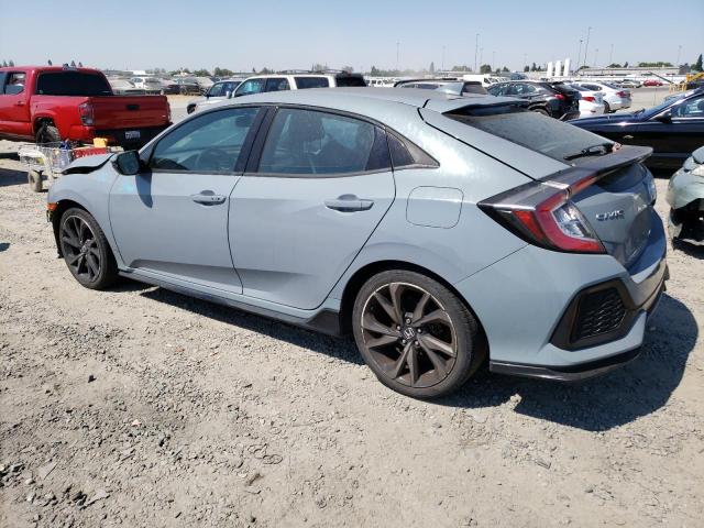 SHHFK7H92HU419382 - 2017 HONDA CIVIC SPORT TOURING BLUE photo 2