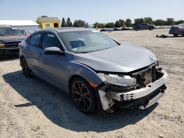 SHHFK7H92HU419382 - 2017 HONDA CIVIC SPORT TOURING BLUE photo 4