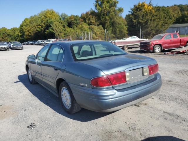 1G4HR54KX2U271866 - 2002 BUICK LESABRE LIMITED TURQUOISE photo 3