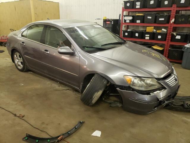 JH4KB16528C000540 - 2008 ACURA RL GRAY photo 4