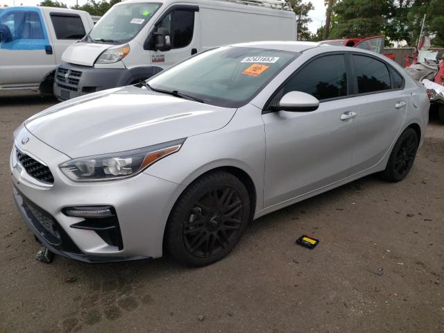 3KPF34AD7KE016264 - 2019 KIA FORTE GT LINE SILVER photo 1