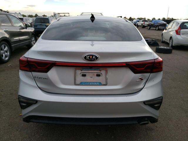 3KPF34AD7KE016264 - 2019 KIA FORTE GT LINE SILVER photo 6