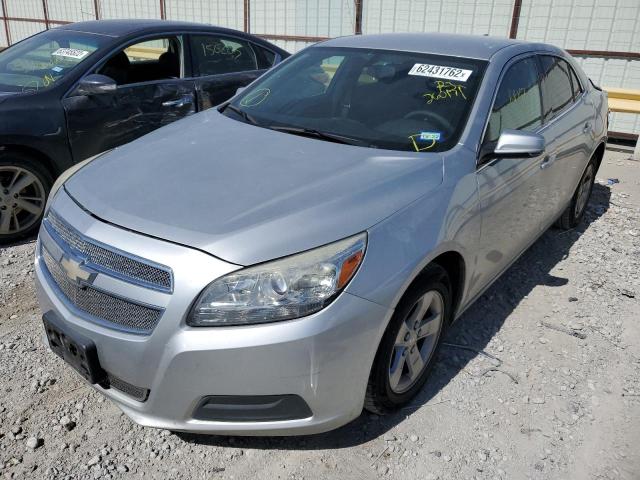 1G11C5SA6DF260171 - 2013 CHEVROLET MALIBU 1LT ვერცხლისფერი ფოტო 2
