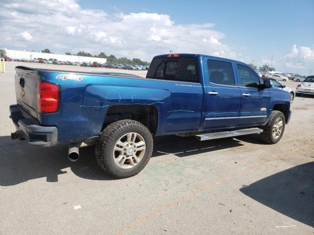 1GC1KXE83FF584146 - 2015 CHEVROLET SILVERADO K2500 HIGH COUNTRY BLUE photo 3