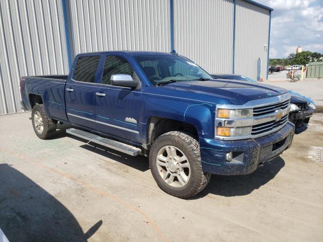 1GC1KXE83FF584146 - 2015 CHEVROLET SILVERADO K2500 HIGH COUNTRY BLUE photo 4