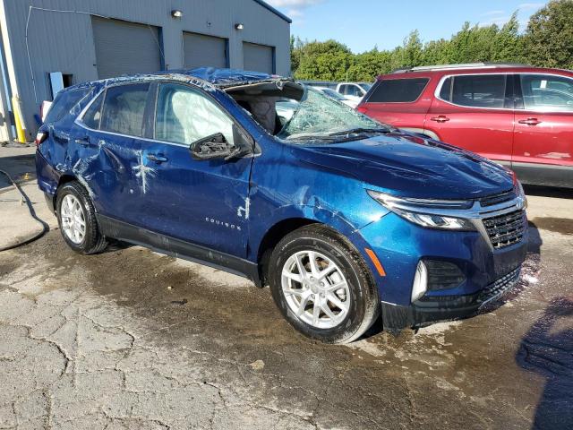 3GNAXKEV4NS217753 - 2022 CHEVROLET EQUINOX LT BLUE photo 4