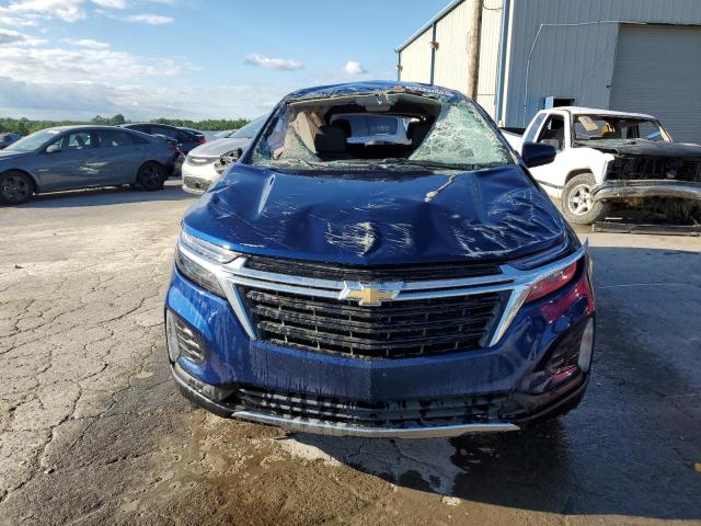 3GNAXKEV4NS217753 - 2022 CHEVROLET EQUINOX LT BLUE photo 5