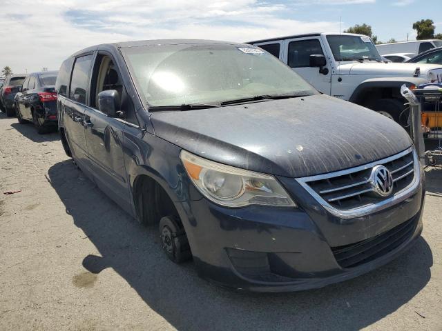 2V8HW34149R599661 - 2009 VOLKSWAGEN ROUTAN SE BLUE photo 4