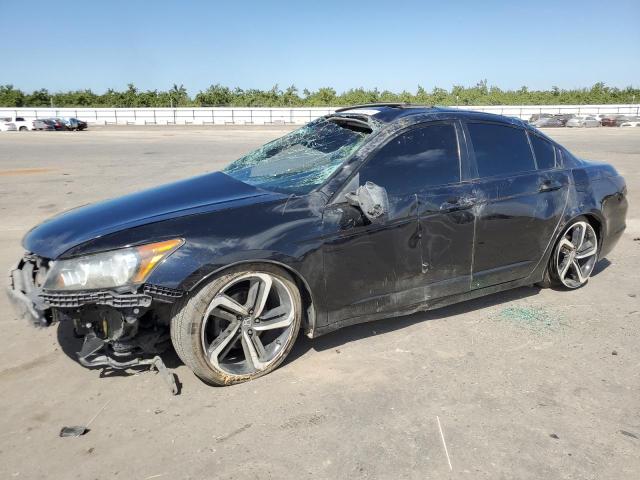 JHMCP26878C039324 - 2008 HONDA ACCORD EXL BLACK photo 1