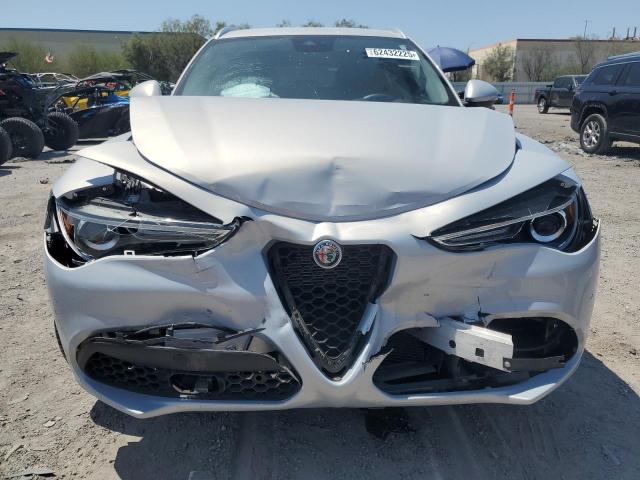 ZASPAKBN7L7C94807 - 2020 ALFA ROMEO STELVIO TI SILVER photo 5