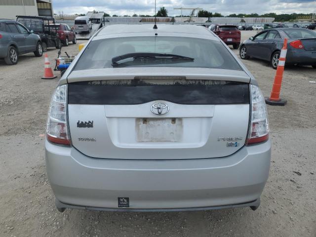 JTDKB20UX83351476 - 2008 TOYOTA PRIUS SILVER photo 6