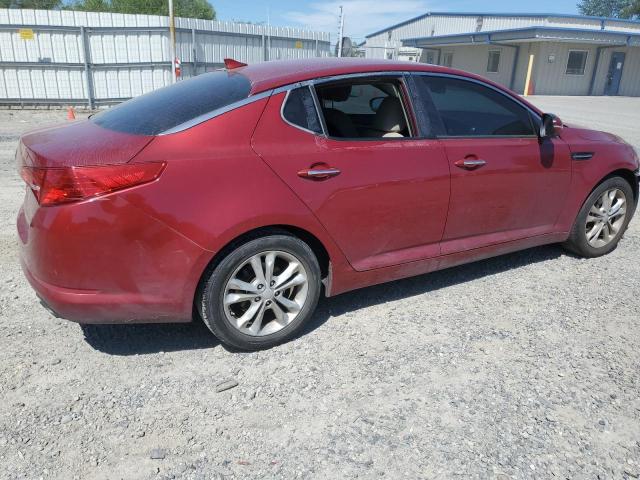 5XXGM4A70DG161040 - 2013 KIA OPTIMA LX RED photo 3