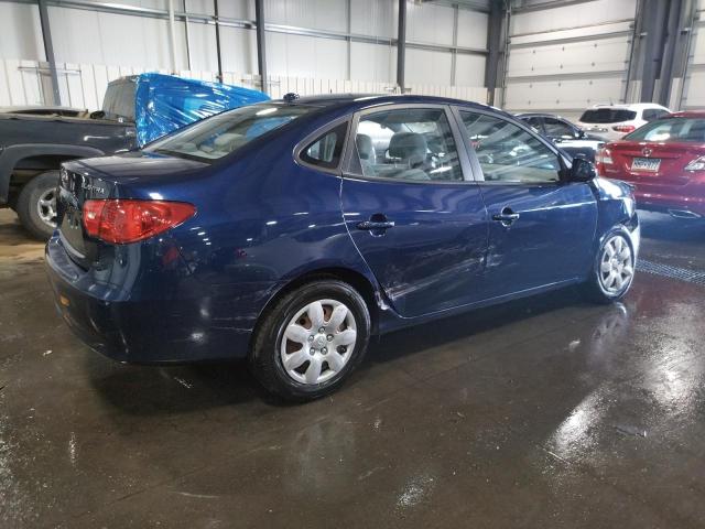 KMHDU46D28U460896 - 2008 HYUNDAI ELANTRA GLS BLUE photo 3