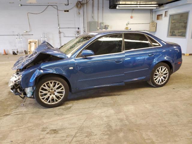 WAUAF78E58A145372 - 2008 AUDI A4 2.0T BLUE photo 1