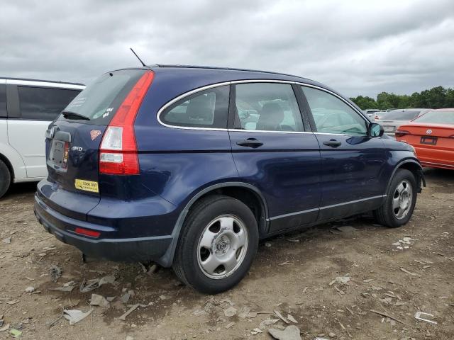 5J6RE4H37BL033636 - 2011 HONDA CR-V LX BLUE photo 3