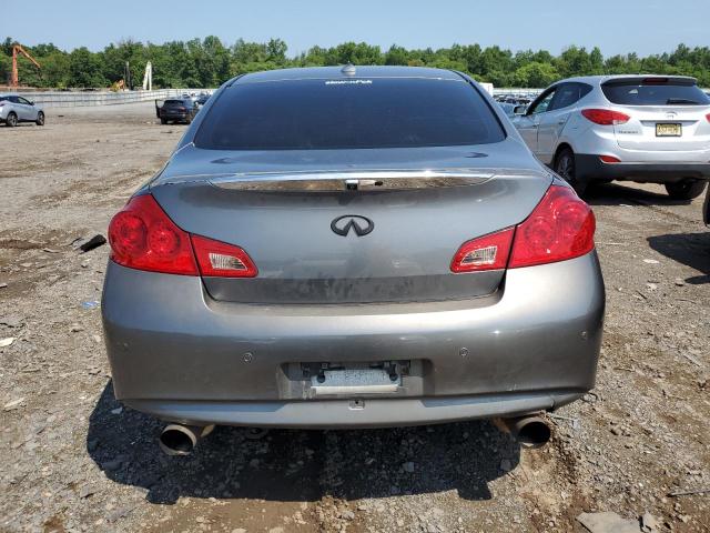 JN1CV6AR7BM406158 - 2011 INFINITI G37 GRAY photo 6