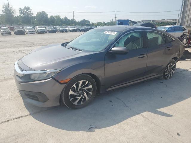 19XFC2F75GE027746 - 2016 HONDA CIVIC EX GRAY photo 1