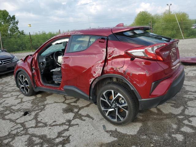 JTNKHMBX3K1047017 - 2019 TOYOTA C-HR XLE RED photo 2