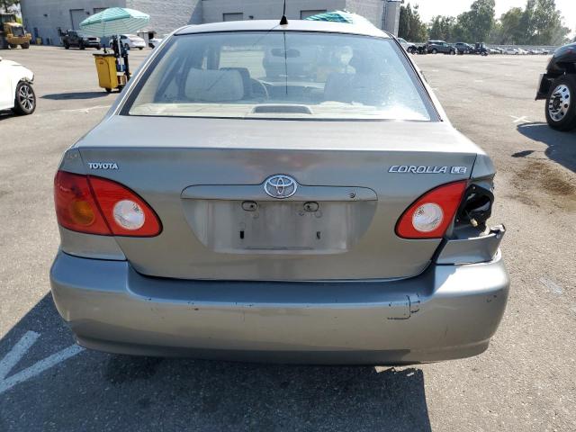 JTDBR32E830030778 - 2003 TOYOTA COROLLA CE TAN photo 6