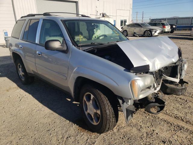 1GNDT13S082144005 - 2008 CHEVROLET TRAILBLAZE LS SILVER photo 1