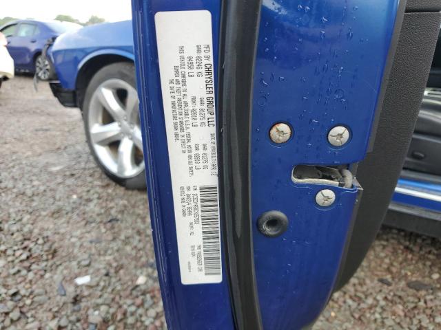 2C3CDYAG8CH257553 - 2012 DODGE CHALLENGER SXT BLUE photo 13