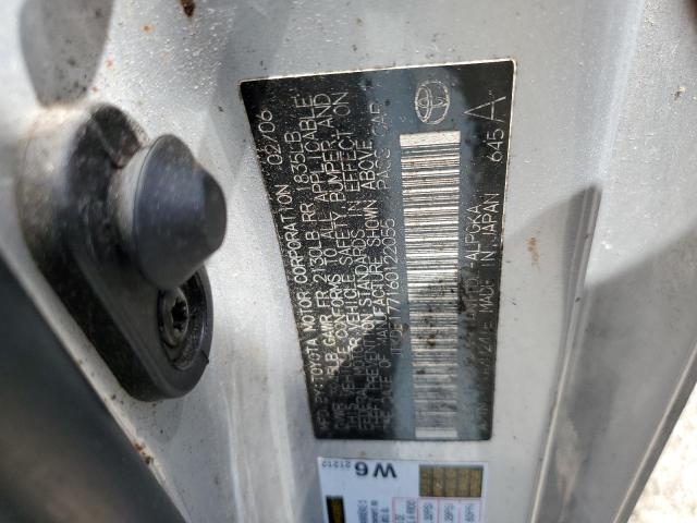 JTKDE177160122055 - 2006 TOYOTA SCION TC 蓝色 照片 12