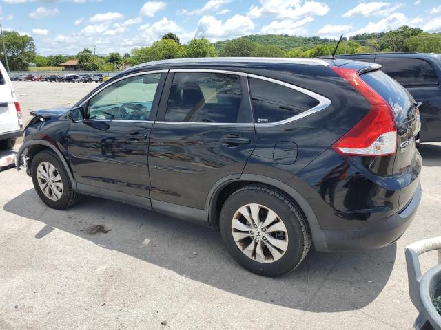 2HKRM4H74CH627702 - 2012 HONDA CR-V EXL BLACK photo 2