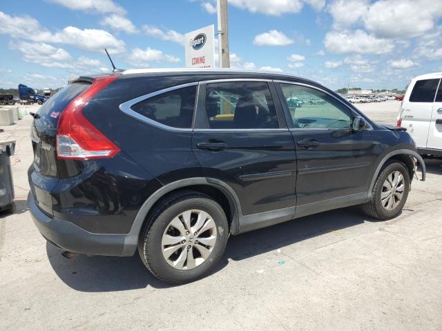 2HKRM4H74CH627702 - 2012 HONDA CR-V EXL BLACK photo 3