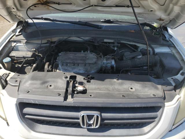 5FNYF18565B016946 - 2005 HONDA PILOT EXL WHITE photo 12