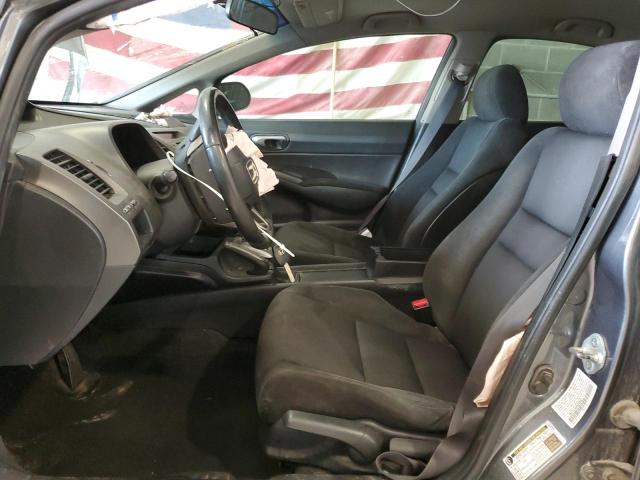 19XFA1F60BE043692 - 2011 HONDA CIVIC LX-S ნაცრისფერი ფოტო 7