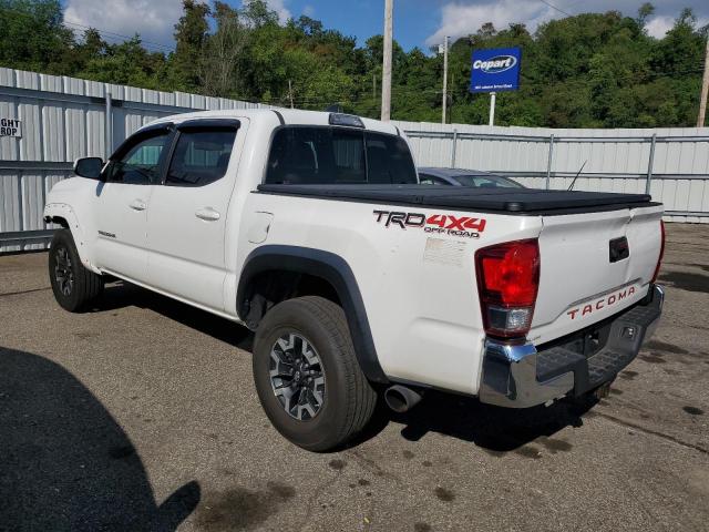 3TMCZ5AN4HM044408 - 2017 TOYOTA TACOMA DOUBLE CAB WHITE photo 2