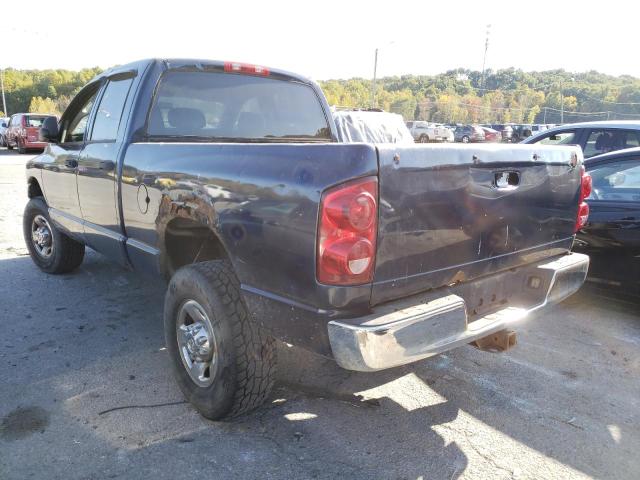 1D7KS28C57J515826 - 2007 DODGE RAM 2500 ST BLUE photo 3