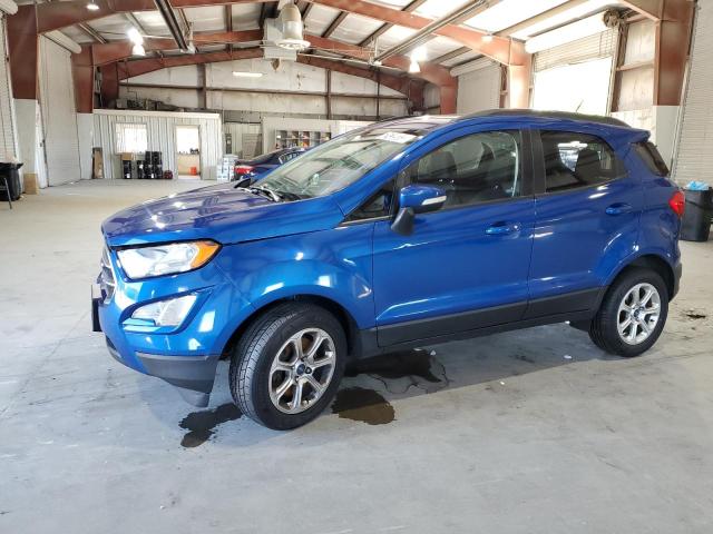 MAJ6P1UL4JC209649 - 2018 FORD ECOSPORT SE BLUE photo 1