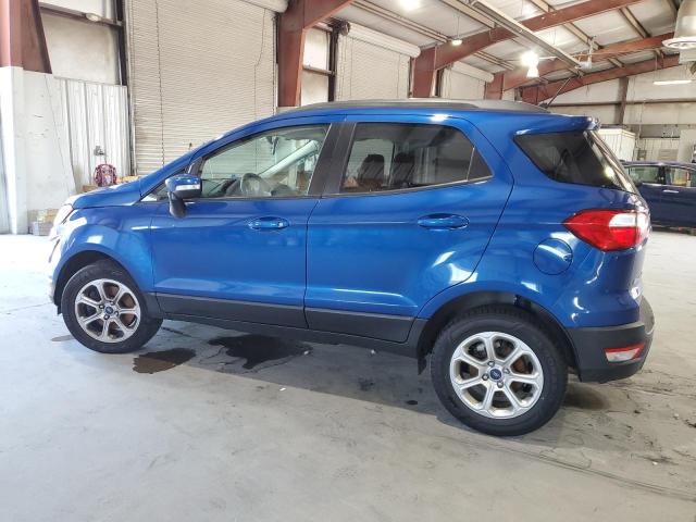 MAJ6P1UL4JC209649 - 2018 FORD ECOSPORT SE BLUE photo 2