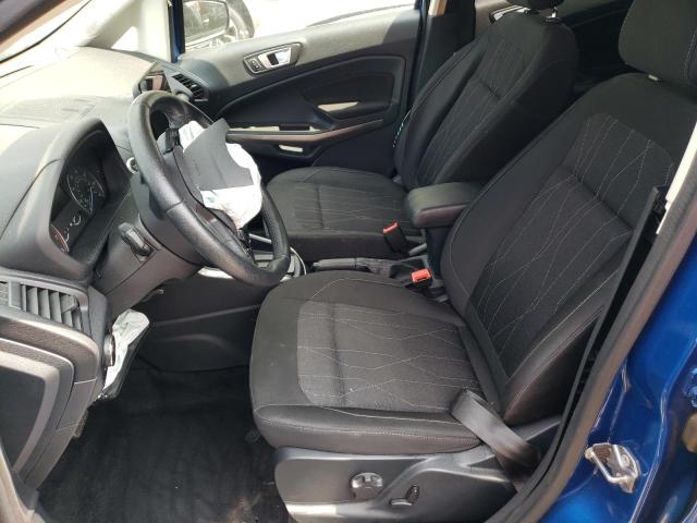 MAJ6P1UL4JC209649 - 2018 FORD ECOSPORT SE BLUE photo 7