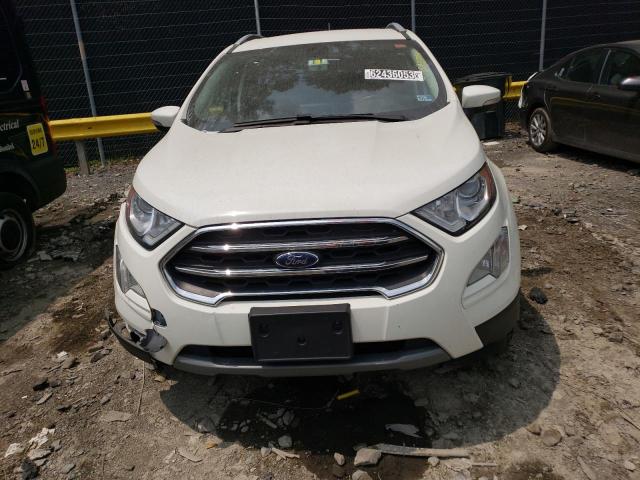 MAJ6S3KL2LC351479 - 2020 FORD ECOSPORT TITANIUM WHITE photo 5