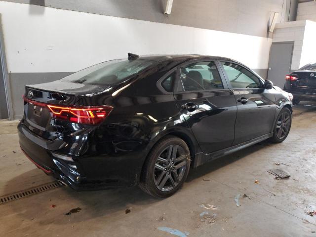 3KPF34AD9ME281769 - 2021 KIA FORTE GT LINE BLACK photo 3