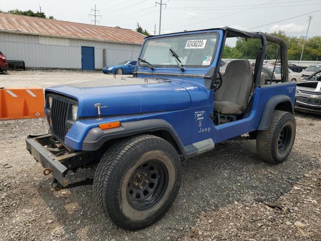 1J4FY19PXSP217049 - 1995 JEEP WRANGLER S Mavi foto 1