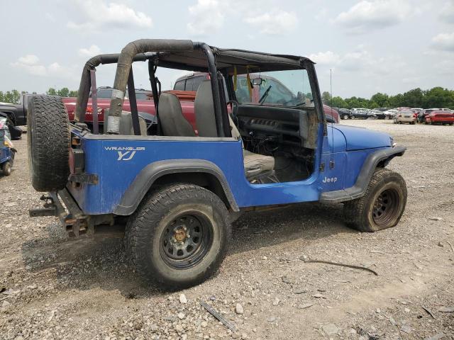 1J4FY19PXSP217049 - 1995 JEEP WRANGLER S Mavi foto 3