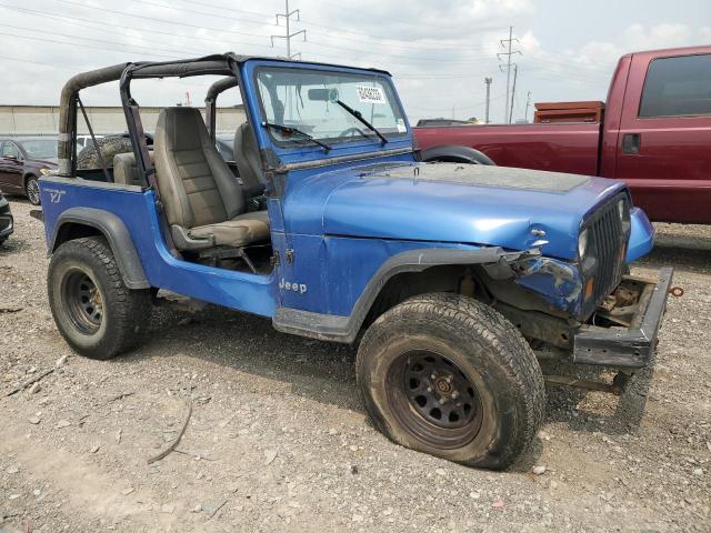 1J4FY19PXSP217049 - 1995 JEEP WRANGLER S Mavi foto 4