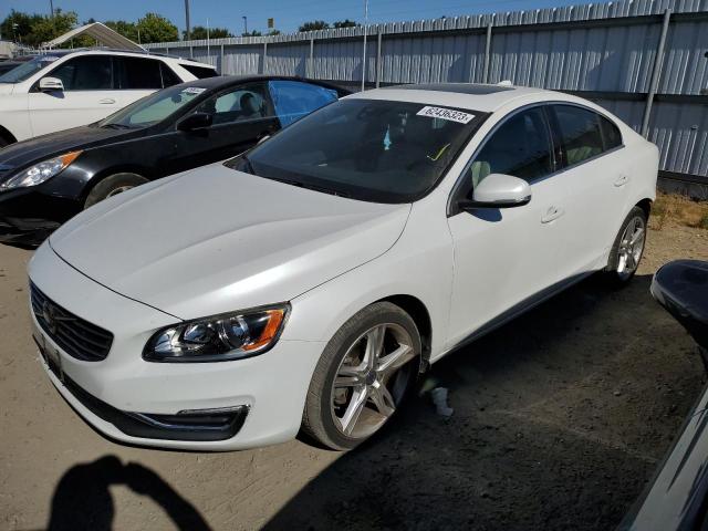 YV126MFB2F1313670 - 2015 VOLVO S60 PREMIER WHITE photo 1