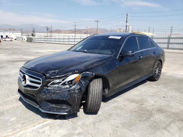 WDDHF5KB2GB311298 - 2016 MERCEDES-BENZ E 350 BLACK photo 1