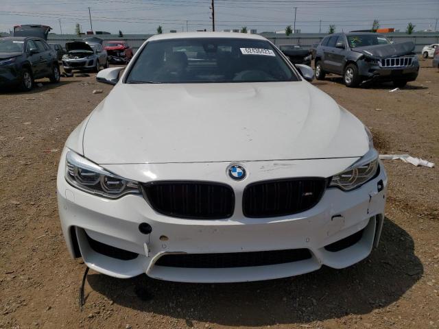WBS3U9C51FP967562 - 2015 BMW M4 WHITE photo 5
