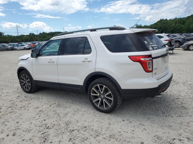 1FM5K8D88FGA95966 - 2015 FORD EXPLORER XLT WHITE photo 2