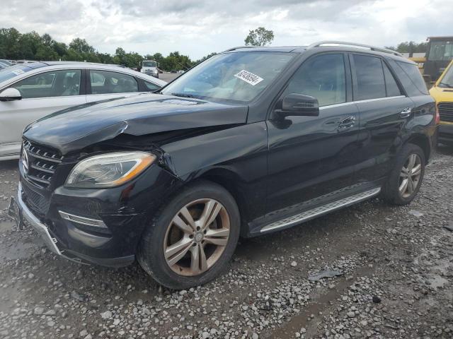 4JGDA5HBXFA529228 - 2015 MERCEDES-BENZ ML 350 4MATIC BLACK photo 1